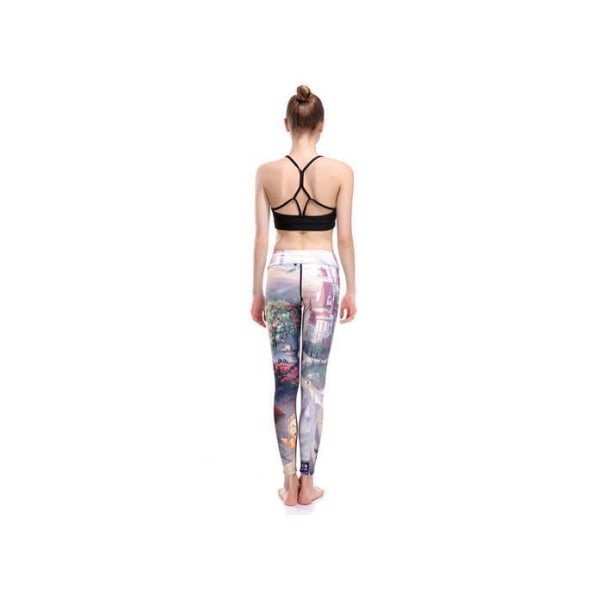 Beauty and the Beast -leggingsit MultiColor XXL