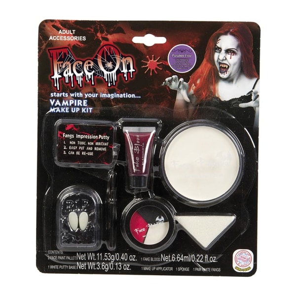 FaceOn Vampire -meikkisarja Multicolor one size