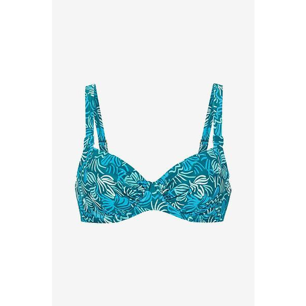 Abecita Miami Twisted Unique Wire Bikini BH Blue E75