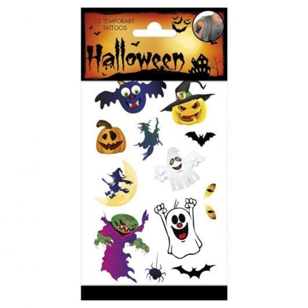 Tatuoinnit Halloween-hahmot Multicolor one size