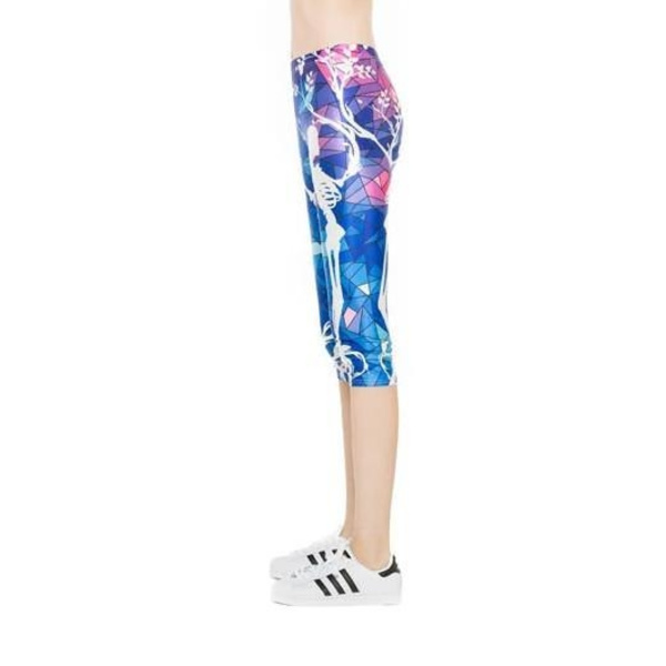 Capri Målat glas skelett Multicolor S