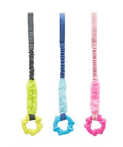 Bungee Tugger med ring, ø 10/56 cm Gul one size