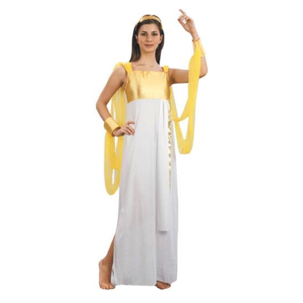 Athena gudinde maskerade kostume White one size