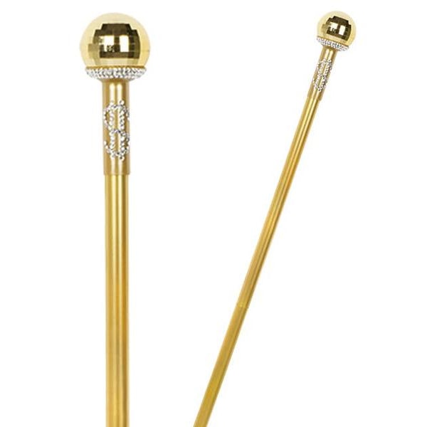 Pimp käpp Gold one size