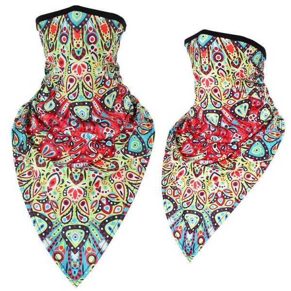 Ansiktsscarf Bandana Baklava Multifunktionsscarfs Tvättbar Multicolor one size