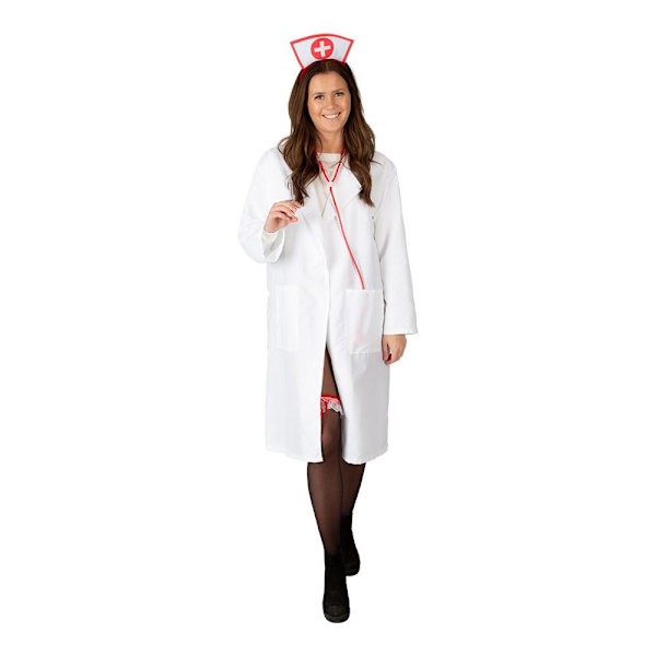 Kit sjuksköterska Halloween Maskerad Röd one size