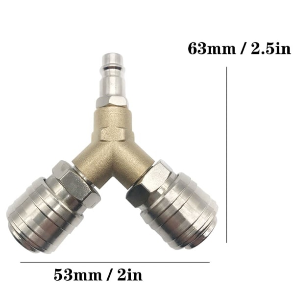 IC Trykluftsfordeler, Trykluftskobling 1/4 Quick