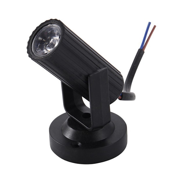 RGBW 1W LED-lavavalonheitin Spin Pinspot -valokeila Multicolor