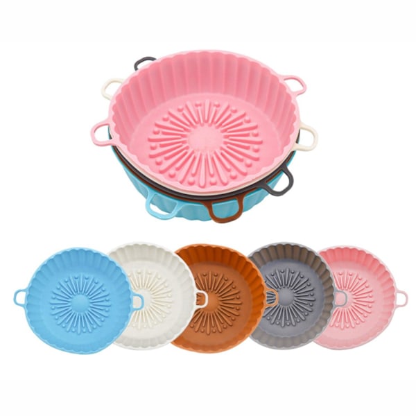 Airfryer Silikoneform - Kurv til airfryer MultiColor