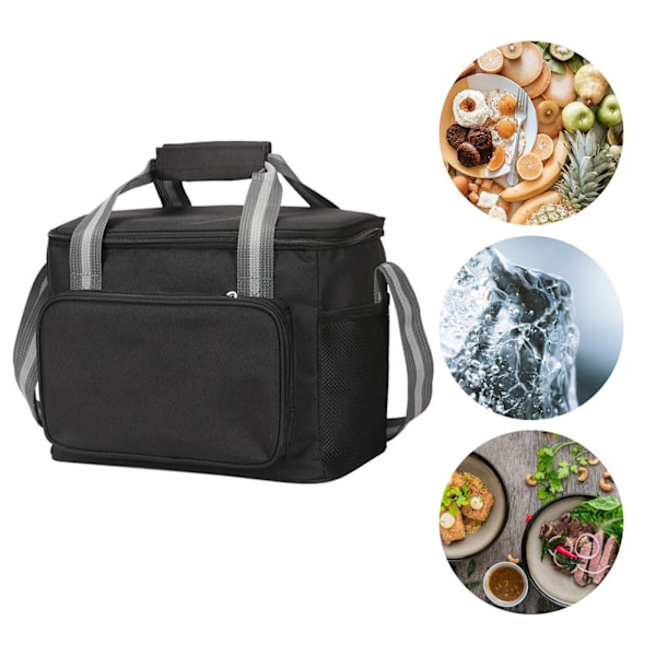 Frokost Vandtæt Taske Tote Oxford Stof Picnic Tote til Kontoret