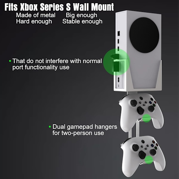Väggfäste Xbox Series S GAMSURFING