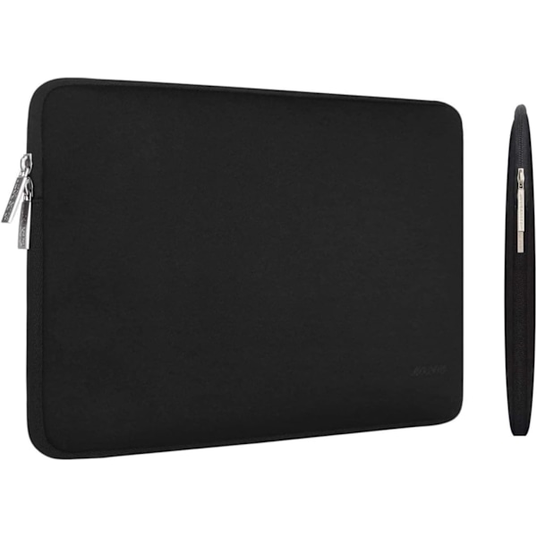 Laptopfodral 13 Tum, 13-tums Laptopfodral för MacBook Air M4 M3 M2 M1 2025-2018 / Pro 13 M2 M1 2025-2016 med Liten Väska Dator, svart