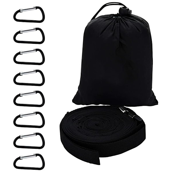 Utomhustält Förvaring Lanyard Camping Klädlina Vildmark