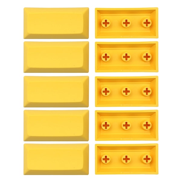 DSA 2U Keycap Set PBT Blanks Tangentbordstoppar DSA Profil 2U Höjd Tangentbordstoppar Set för Spel Mekaniskt Tangentbord 10st