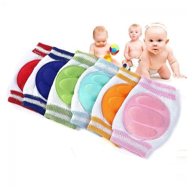Krypmuddar, knäskydd och krypskydd för baby/bebis