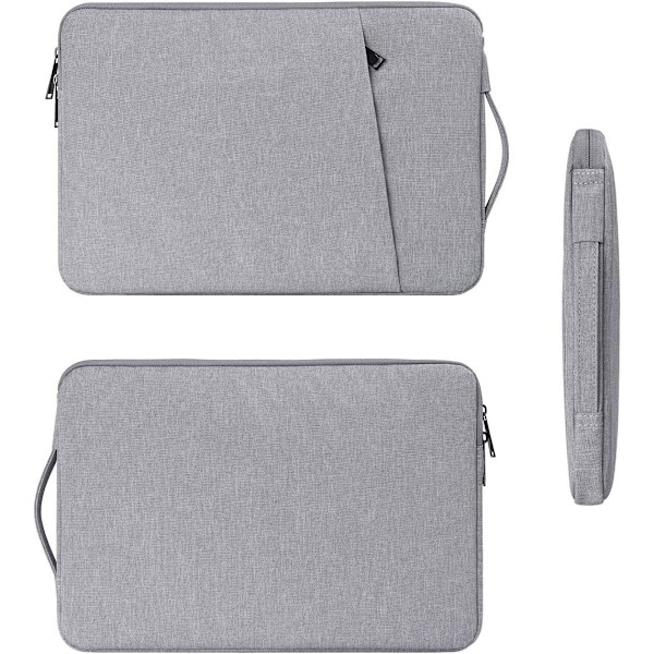 14-tommers etui, for HP 14 Laptop/HP Chromebook X360/ EliteBook 840/ Stream 14, Lenovo Yoga C940 C740/ IdeaPad 14 (Lysegrå)