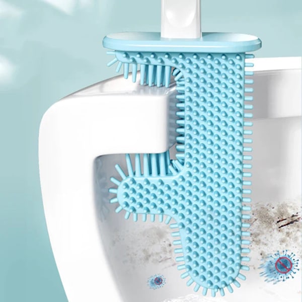 Rengøring og vask af toiletbørster Vægmonteret design husholdningsartikler