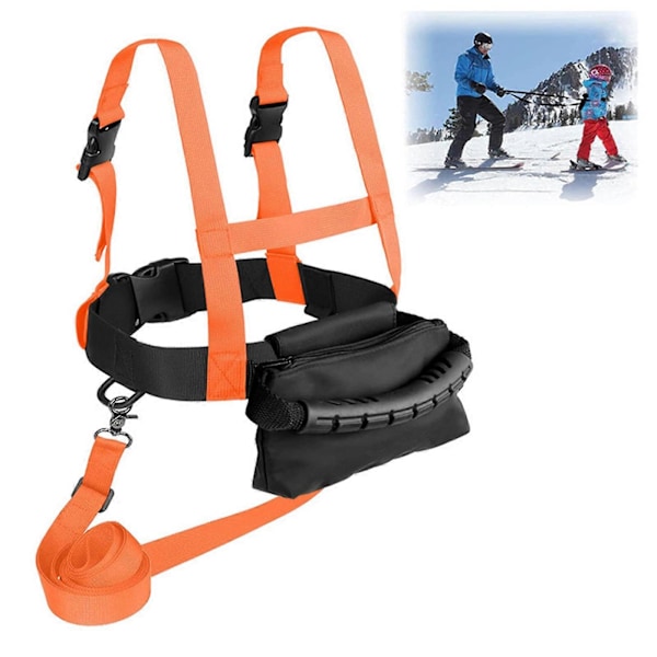 Skidsele för barn, nybörjare, skidträningssele, skridskoåkning, snowboard, 100% ny