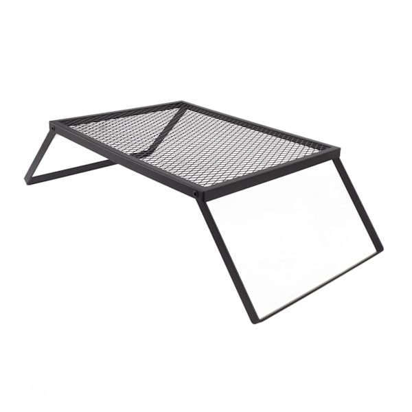 Taitettava Leirituli Grillin Kuumankestävä Tehokas Kannettava Ulkoilma Leirintägrillin Piknik Piha Patio 40 X 30cm Vakiokonfiguraatio