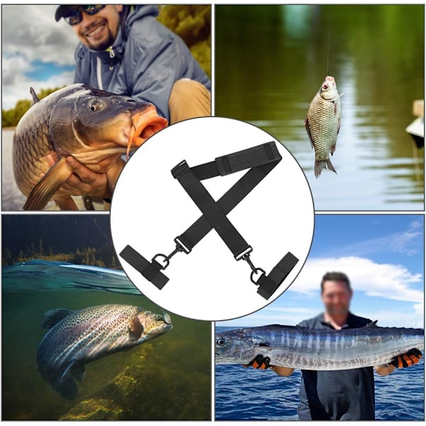 Justerbare Fiskestangholdere Stropper Multifunksjonell Fiske