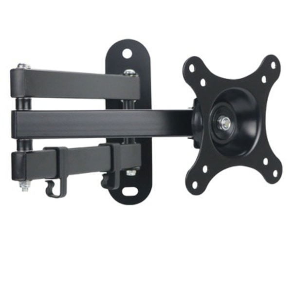Full Motion Articulating TV Väggfäste för 10-27 LCD LED TV, Lutar Svänger Förlänger Roterar - Svart