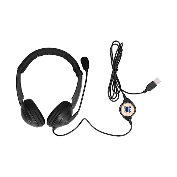OY359 USB-puhelinheadset Langalliset digitaaliset äänikuulokkeet mikrofonilla Call Center -yritysten webinaareihin