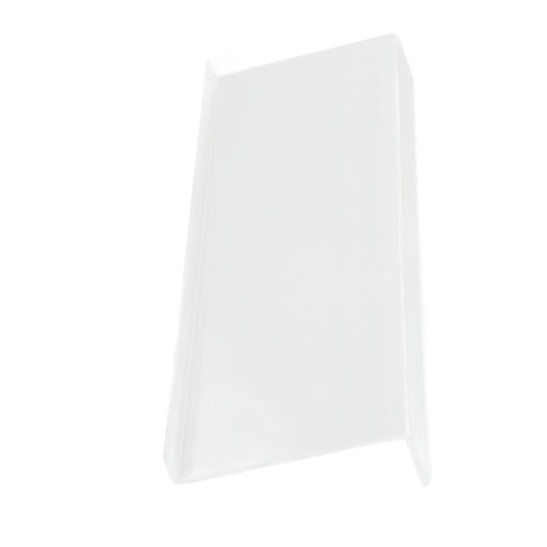 Akryl Skråstilt Datamaskintastaturholder Lav Frontleppe Polert Finish Tastaturholder Tastaturstativ for Kontor Transparent