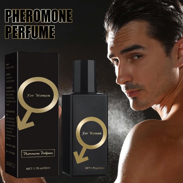Feromonparfym för kvinnor - Långvarig blomdoft - Flytande doft 50 ml - 2 st