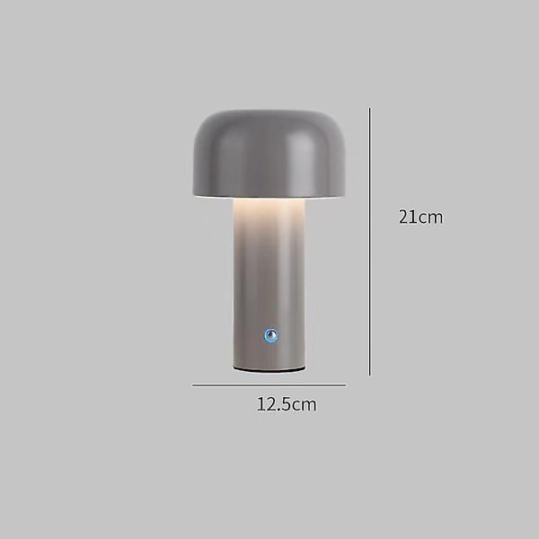 Svampbordslampa Portabel Nattlampa Restaurang Bar Sovrum