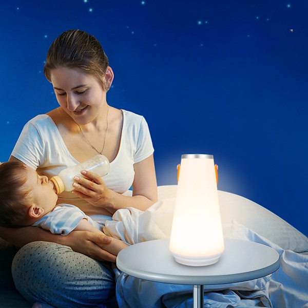 Luova Ihana Kannettava Langaton LED Yövalo Pöytävalaisin