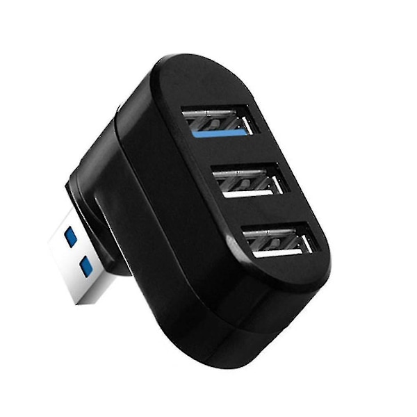 Mini 3-portars USB 3.0 Hub Höghastighets Dataöverföring Splitter Box Adapter för PC Laptop USB Hub 3/6 Portars USB Hub