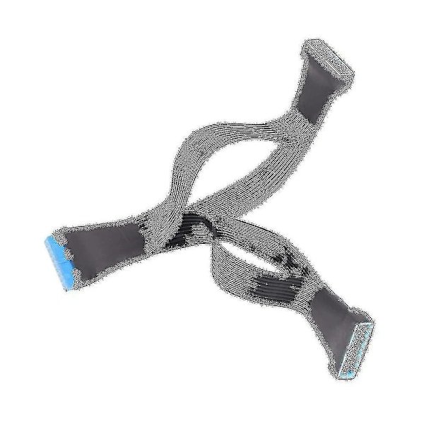 Moderkorts USB 3.0 19-stifts Header 1 till 2 Förlängningsdelare Kabel 19-stifts 20-stifts Internt Förlängningshuvud