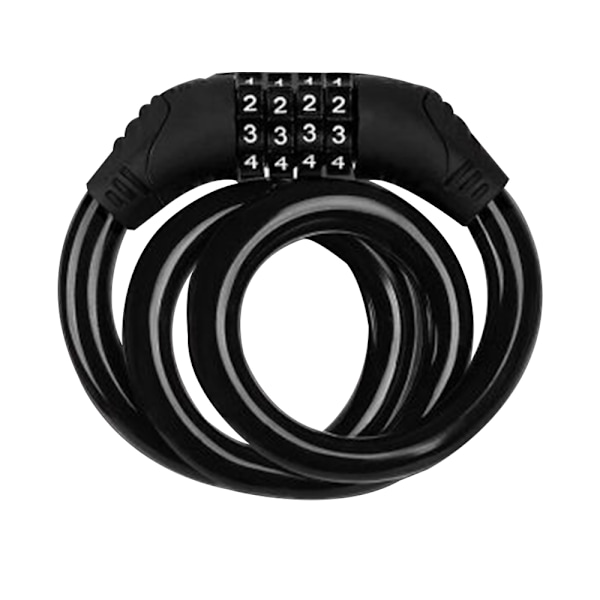 Bicycle lock Mountain bike anti-theft bicycle lock Four digits