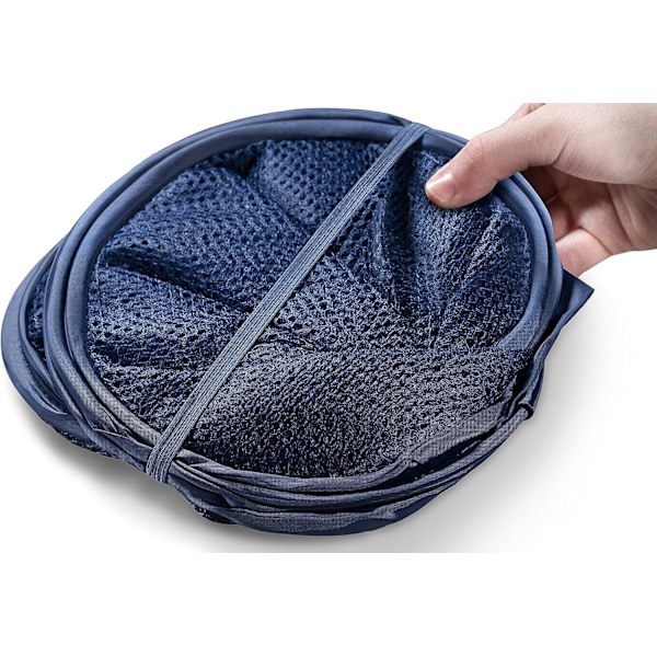 Practical Mesh Pop-Up Laundry Hamper – Collapsible Lightweight Clothes Basket – Durable Clothing Storage for Nursery, Dorm, Home