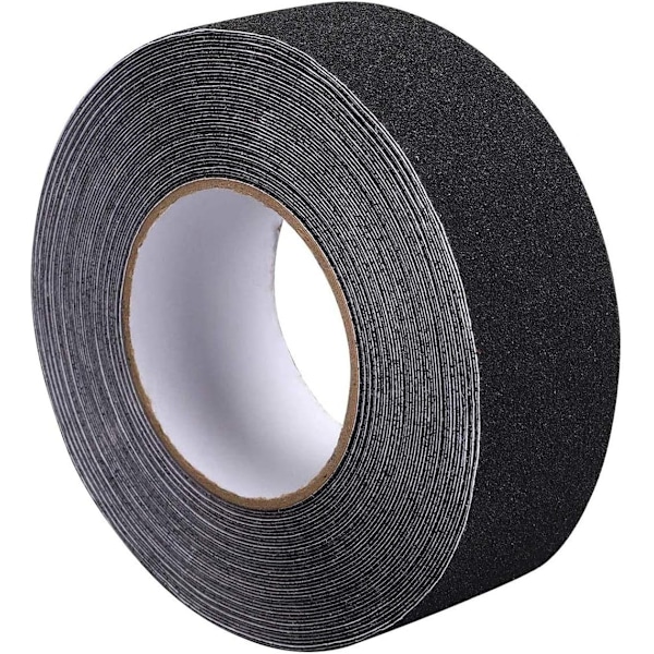 Antislip tape 5cm x 10m, Sort Høj styrke Antislip - Perfekt