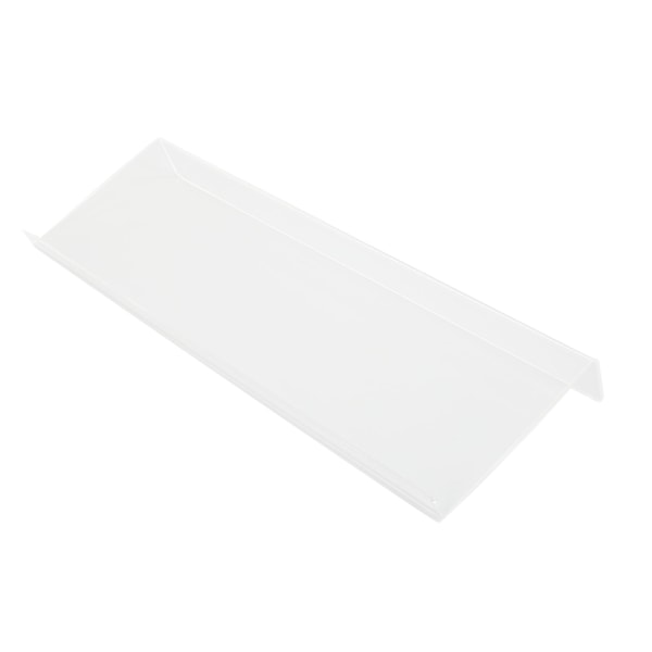 Akryl Skråstilt Datamaskintastaturholder Lav Frontleppe Polert Finish Tastaturholder Tastaturstativ for Kontor Transparent