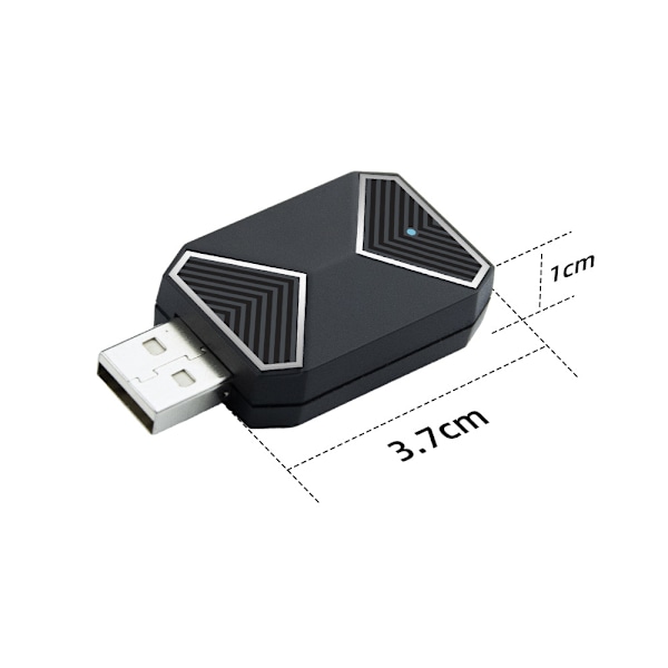 2 IN 1 Mini langaton CarPlay & Android Auto -sovitin iPhone & Androidille – Nauti vapaudesta ilman johtoja