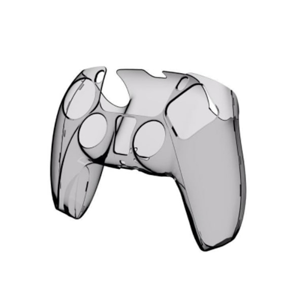 Krystallklart beskyttelsesdeksel for PS5-kontrollere - Svart