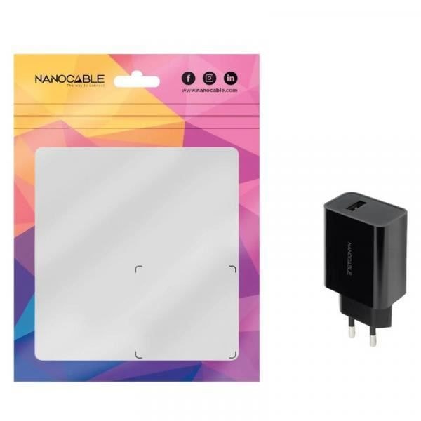 USB-oplader med 5 V/2.1 A USB-A-port. Så du ikke løber tør for strøm på dine enheder! Så lille, så lille, at du kan