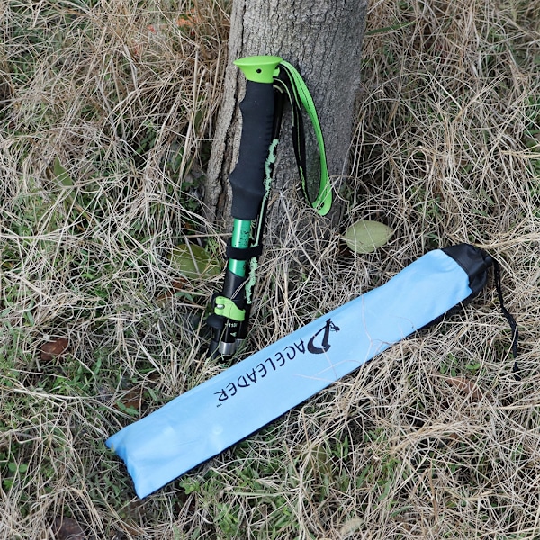 1 stk. sammenleggbare gåstaver, foldbare vandrestaver
