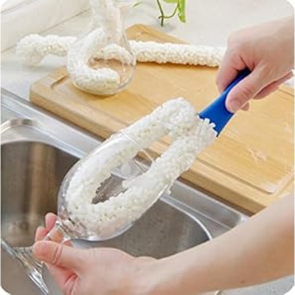 Long Bottle Cleaning Brush, Flexible Bottle Cleaner