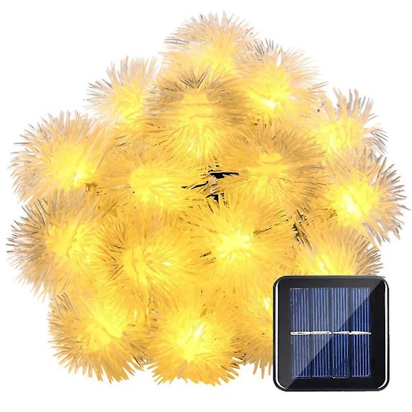 7m 50 LED Solar String Lights Fairy Decorative Lights Party and Holiday Decorations (Warm White)