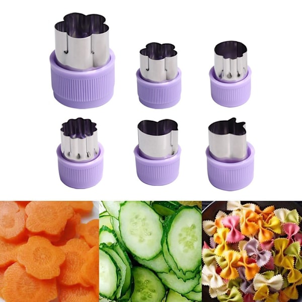 1. Grönsager ter Plasthåndtag Rustfrit Frugt Ting Die Kitc