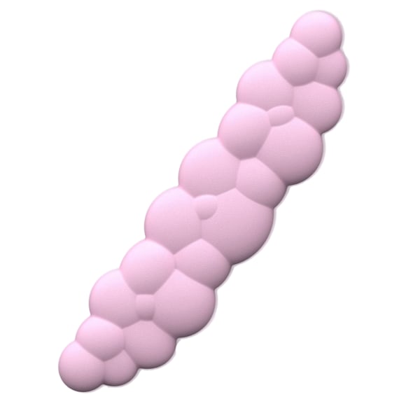 Skyformet håndledsstøtte til tastatur, ergonomisk håndledsstøtte i memoryskum, pink