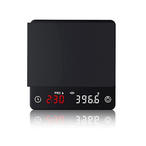 Mini Smart Kjøkkenvekt Veiepresisjon Digital Kaffevekt Espresso Med Timer