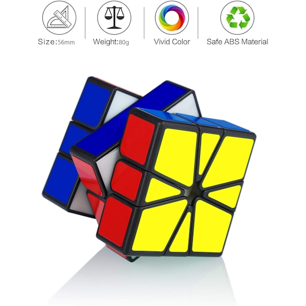 Rubiks kub tredje ordning svart