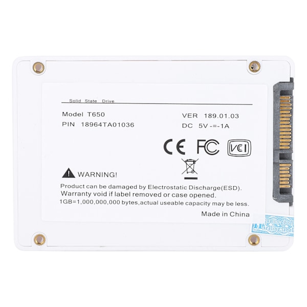 SSD Solid State-harddisk for bærbar PC, stasjonær PC, deler H2 SATA3.0 2,5 tommer 60 GB