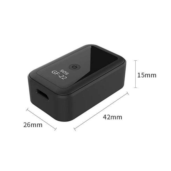 GF22 GPS-paikannin autoille