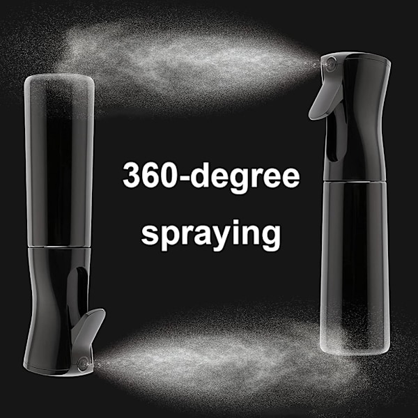 200 ml vannsprayflaske for frisør Gjenbrukbare lette vannsprayer for hårstyling
