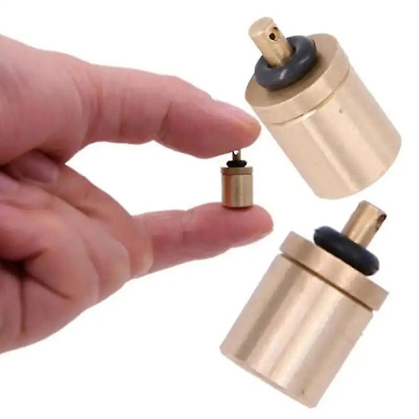 Gasfyllningsadapter för påfyllning av butangasbehållare, utomhuscampingkök, gascylinder, gastank, brännartillbehör, miniluftventil - XinHan